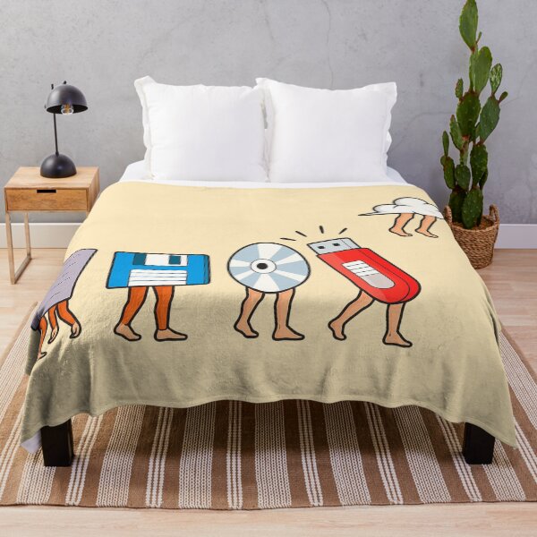 Item preview, Evolution of Data Storage – Funny Tech Cloud Design designed and sold by CleanQuotes.