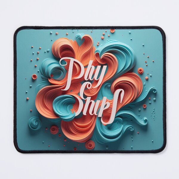 Item preview, Colorful 3D Typography Art – Vibrant Abstract Lettering Design designed and sold by Happyfreedom.