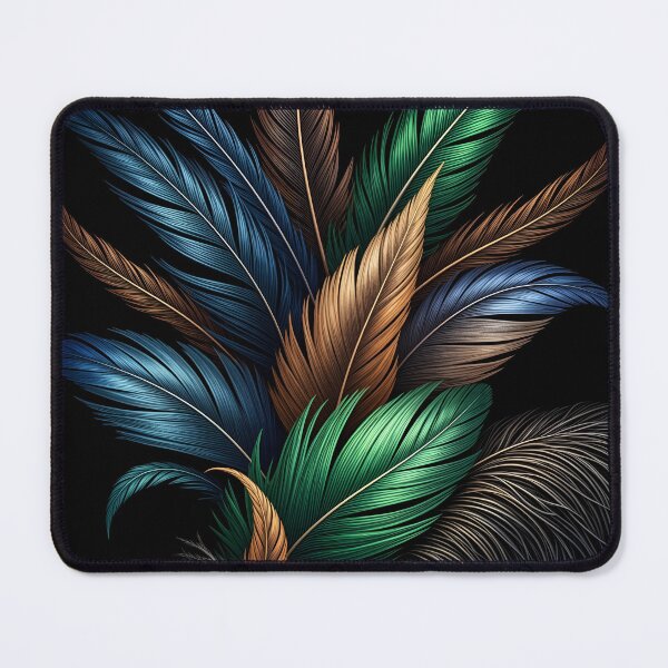 Item preview, Feathers abstract designed and sold by pawprintz.