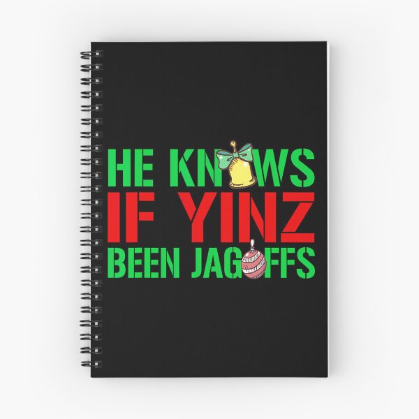Item preview, He Knows If Yinz Been Jagoffs - Pittsburghese Christmas Xmas 		 designed and sold by boomanntsimeh.