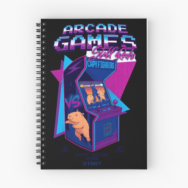 Item preview, Arcade Games Capybara Fighters – Retro Gaming Vaporwave Design designed and sold by CleanQuotes.