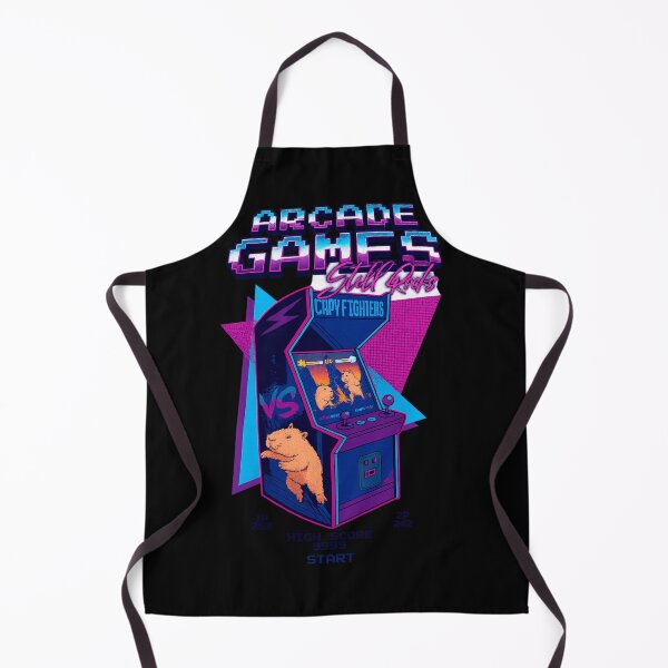 Item preview, Arcade Games Capybara Fighters – Retro Gaming Vaporwave Design designed and sold by CleanQuotes.