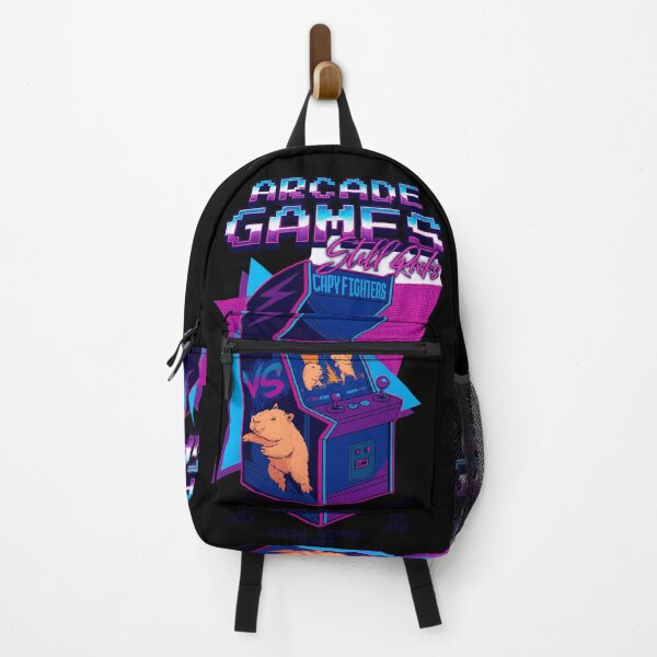 Item preview, Arcade Games Capybara Fighters – Retro Gaming Vaporwave Design designed and sold by CleanQuotes.