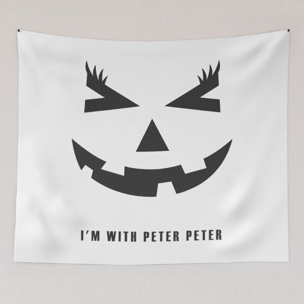 Item preview, I'm With Peter Pumpkin Eater Costume Jack-O-Lantern Pumpkin 		 designed and sold by oraynekonysr.