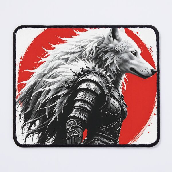 Item preview, Huntress and the White Wolf designed and sold by GalleryBrisArt.