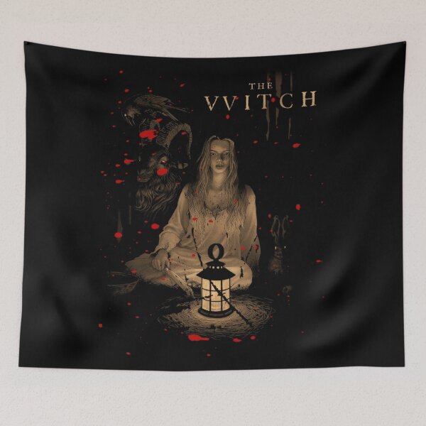 Item preview, black retro movie flims horror funny scary vintage witch designed and sold by aweskezyk.