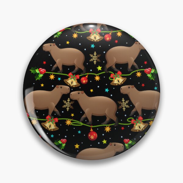 Item preview, Capybara Christmas Tree 	 Funny Christmas Capybara 		 designed and sold by ireenefantien.