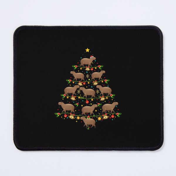Item preview, Capybara Christmas Tree 	 Funny Christmas Capybara 		 designed and sold by ireenefantien.