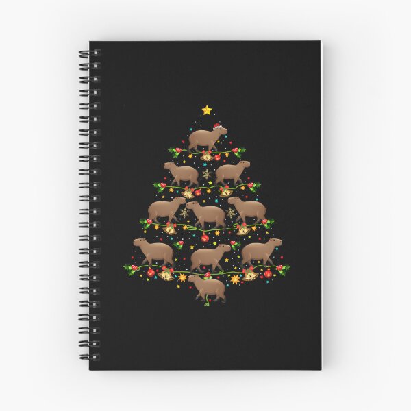 Item preview, Capybara Christmas Tree Funny Christmas Capybara designed and sold by ireenefantien.