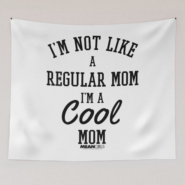 Item preview, Mean 	 I'm Not Like A Regular Mom Cursive Text 	 		 designed and sold by poweigoksall.