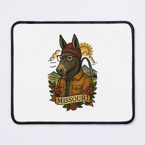 Item preview, Missouri Mule Hipster – Fifty Nifty Collection designed and sold by Zippitydodads.