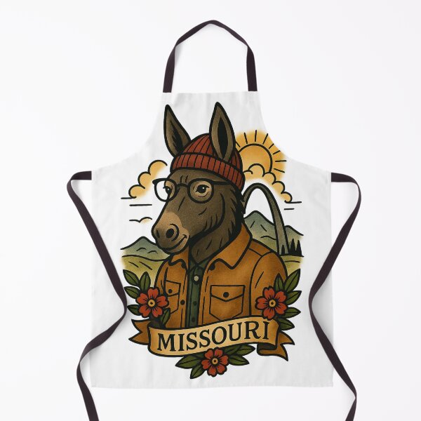 Item preview, Missouri Mule Hipster – Fifty Nifty Collection designed and sold by Zippitydodads.