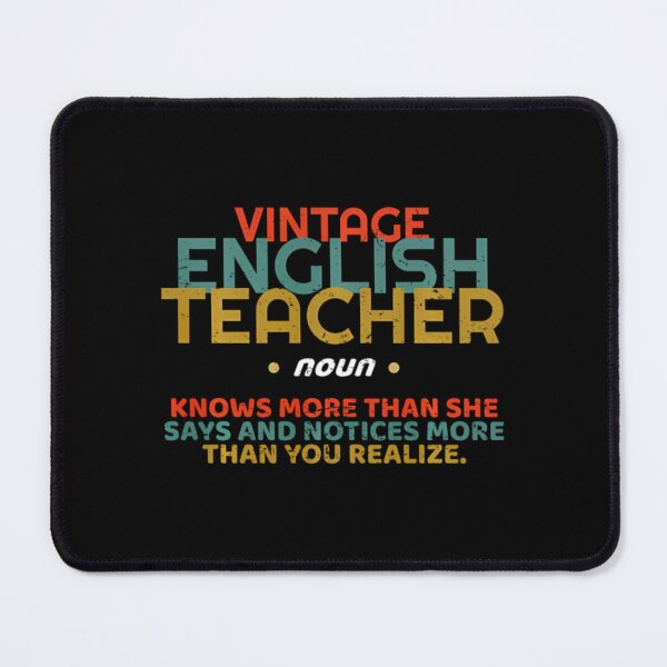 Item preview, ENGLISH TEACHER - Definition Funny Vintage Tee designed and sold by wlochtofantl.