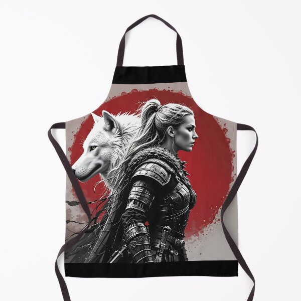 Item preview, Huntress and the White Wolf designed and sold by GalleryBrisArt.