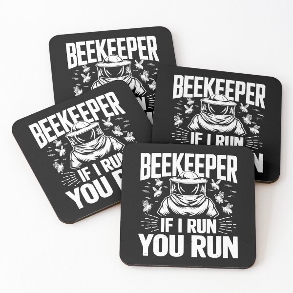 Item preview, Funny Beekeeper If I Run You Run Honeybees Hive designed and sold by treasure-crafts.