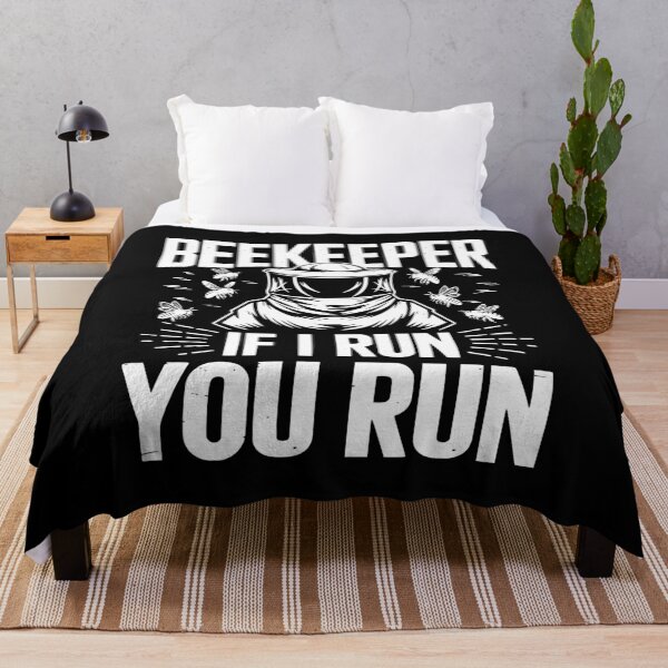 Item preview, Funny Beekeeper If I Run You Run Honeybees Hive designed and sold by treasure-crafts.