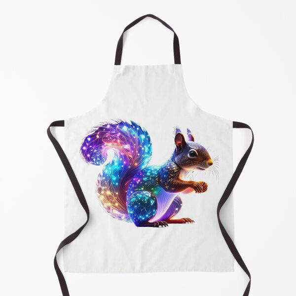Item preview, Mixed Colorful Glowing Squirrel Art designed and sold by GloriousArtSKD.