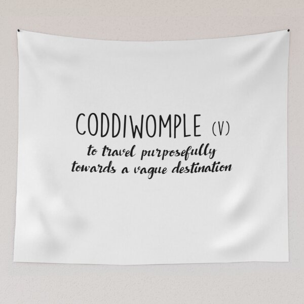 Item preview, Travel - Coddiwomple designed and sold by fickelellrunp.