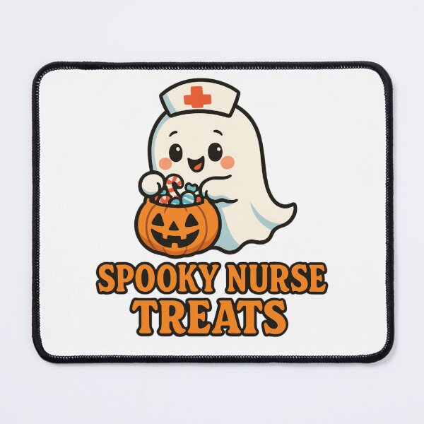 Item preview, Spooky Nurse Ghost Halloween designed and sold by Little Care Studio.