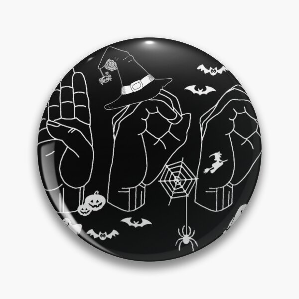 Item preview, Boo Hands American sign language pride ASL deaf Halloween 		 designed and sold by hudahhabon7.
