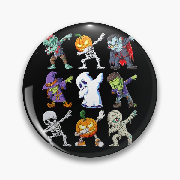 Item preview, Dabbing Halloween 	 Skeleton Zombie Scary Pumpkin Mummy 		 designed and sold by maissgulnari.