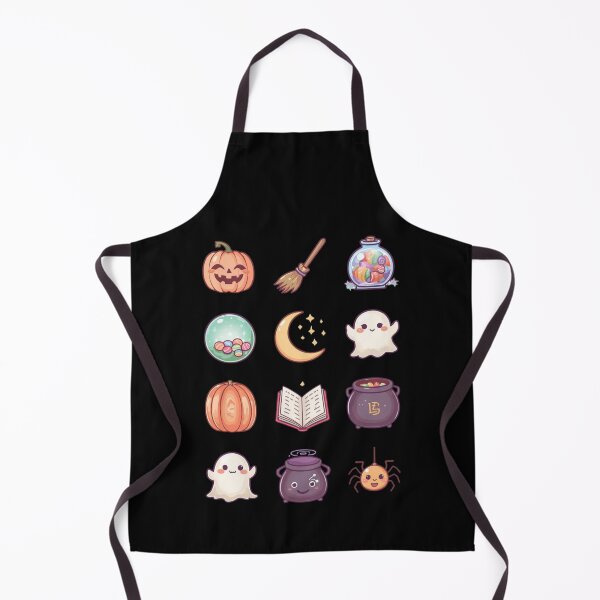 Item preview, Kawaii Witchy Halloween Sticker Pack - Pastel Goth Spooky Icons designed and sold by FestivityFinds.