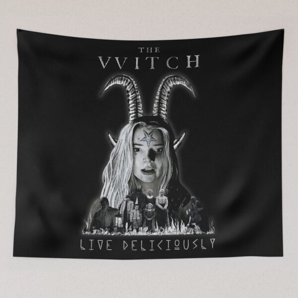 Item preview, movie witch funny black vintage horror scary flims retro designed and sold by aweskezyk.