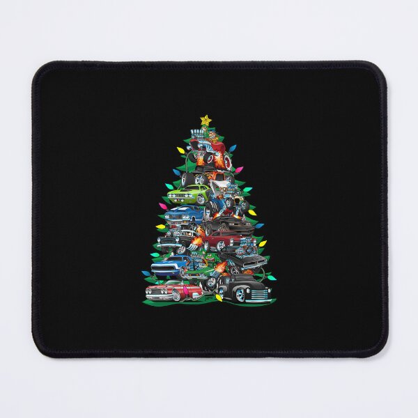 Item preview, Car Madness Christmas Tree! Classic Muscle Cars and Hotrods 		 designed and sold by ireenefantien.