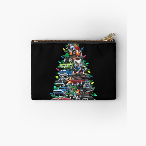 Item preview, Car Madness Christmas Tree! Classic Muscle Cars and Hotrods 		 designed and sold by ireenefantien.