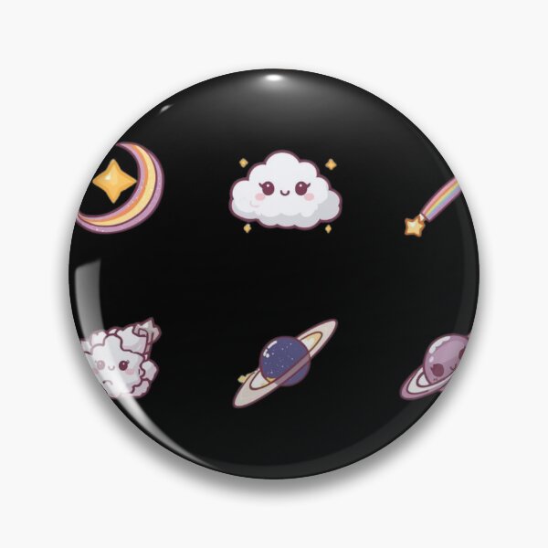 Item preview, Kawaii Celestial Sticker Pack - Cute Pastel Sun, Moon, and Planets designed and sold by FestivityFinds.