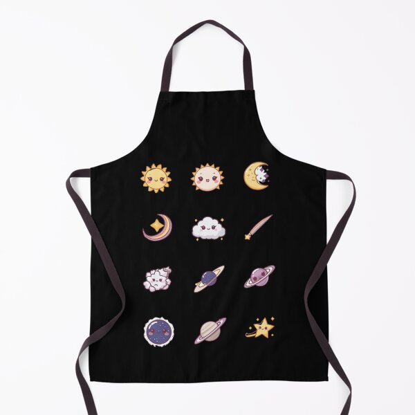 Item preview, Kawaii Celestial Sticker Pack - Cute Pastel Sun, Moon, and Planets designed and sold by FestivityFinds.