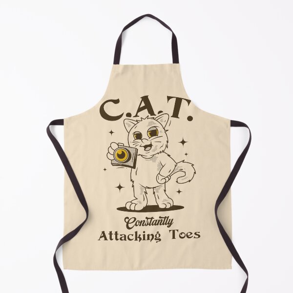 Item preview, C.A.T. – Constantly Attacking Toes designed and sold by Milena R..