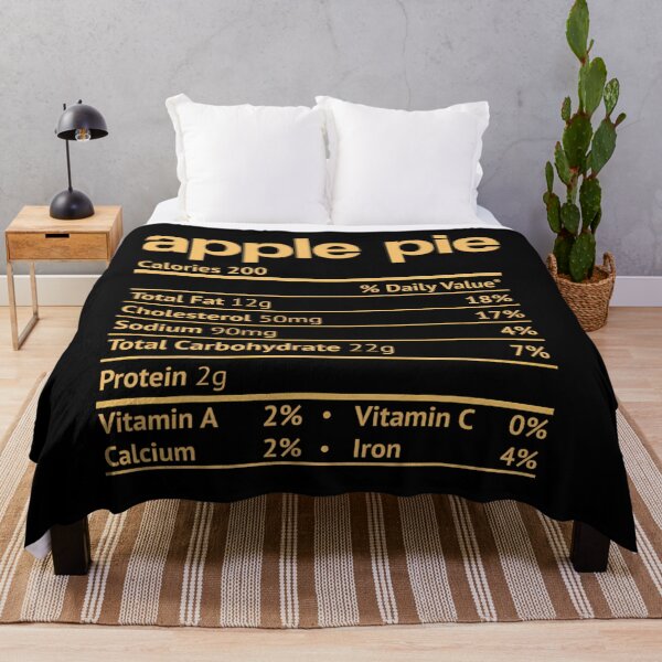Item preview, Apple Pie Nutrition Facts Funny Thanksgiving Christmas designed and sold by vasaspaxidox.