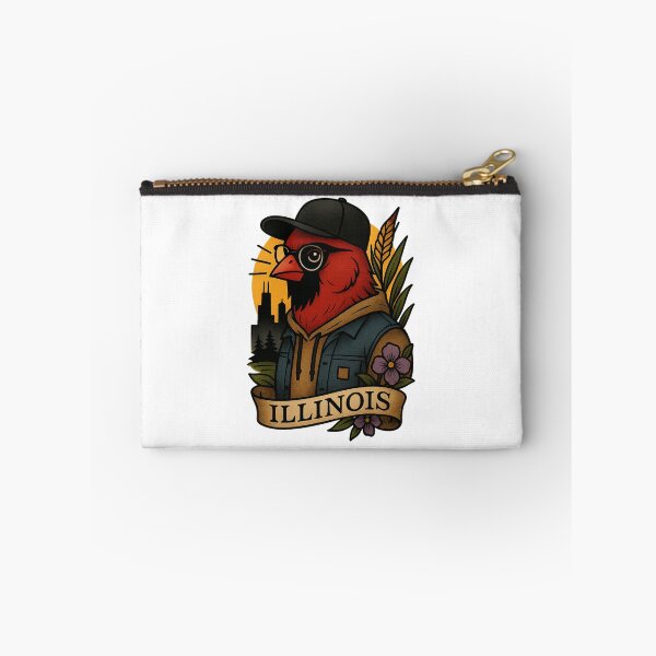Item preview, Illinois Cardinal Hipster – Fifty Nifty Collection designed and sold by Zippitydodads.