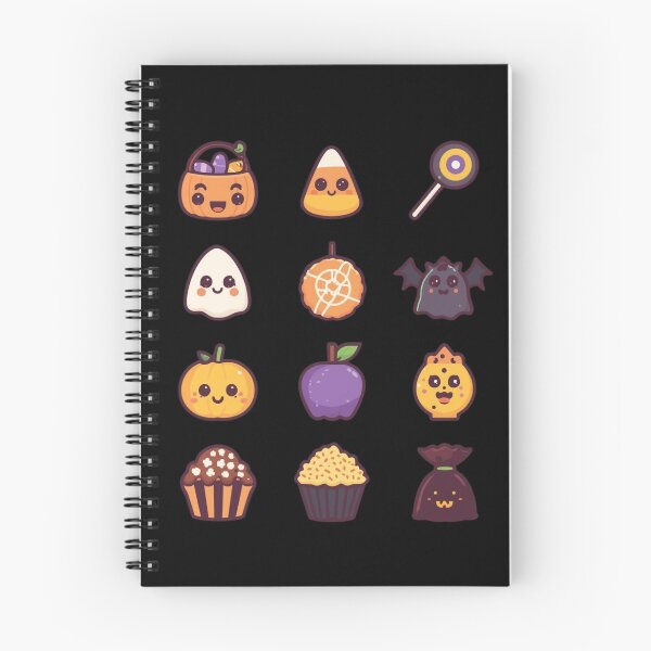 Item preview, Kawaii Halloween Treats Sticker Pack - Cute Spooky Candy & Ghost Art designed and sold by FestivityFinds.