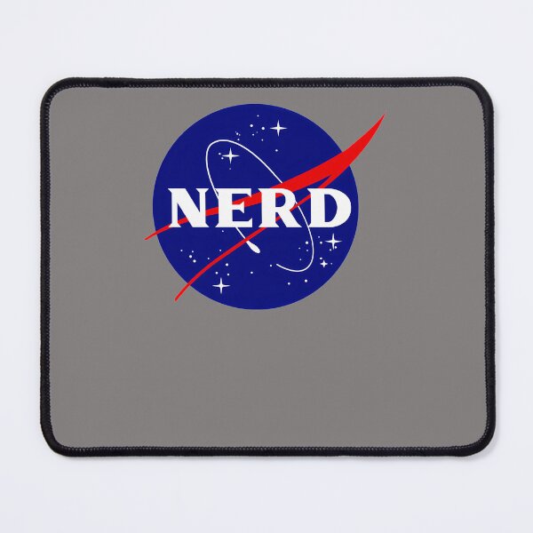 Item preview, FUNNY-NERD-NASA-LOGO-PARODY designed and sold by ElowenShadow.