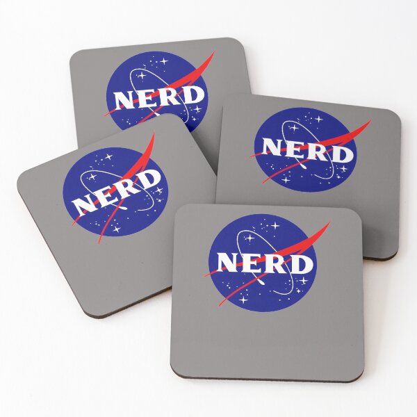 Item preview, FUNNY-NERD-NASA-LOGO-PARODY designed and sold by ElowenShadow.