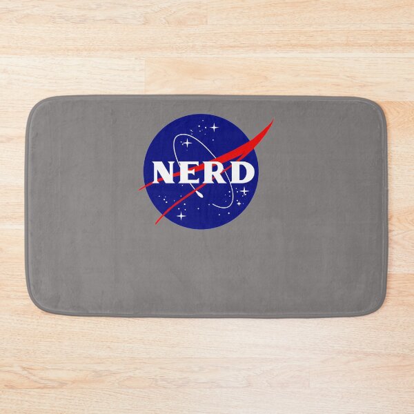 Item preview, FUNNY-NERD-NASA-LOGO-PARODY designed and sold by ElowenShadow.