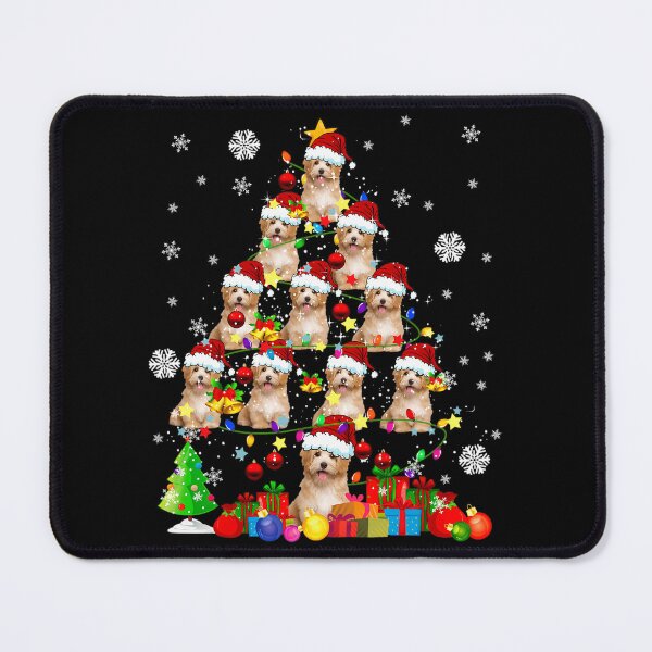 Item preview, Christmas Tree Santa Cavapoo Christmas Lights Santa Cavapoo 		 designed and sold by telnovybettl.