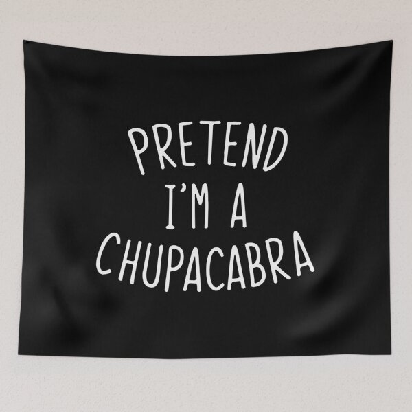Item preview, Funny Lazy Halloween Simple Costume Pretend I'm a Chupacabra 		 designed and sold by cauanmyrolde.