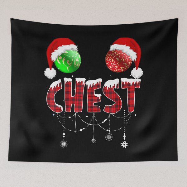 Item preview, Chest Nuts Christmas 	 Funny Matching Couple Chestnuts 		 designed and sold by sandribaljakn.