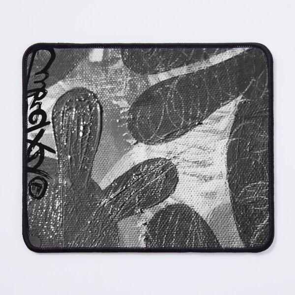 Item preview, my abstract Artwork is still fresh and shiny - rectangle monochrome designed and sold by tubieArtDesign.