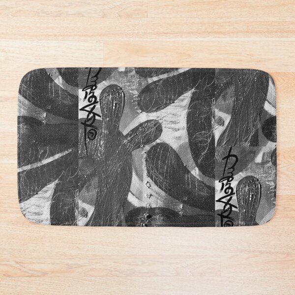 Item preview, my abstract Artwork is still fresh and shiny - rectangle monochrome designed and sold by tubieArtDesign.
