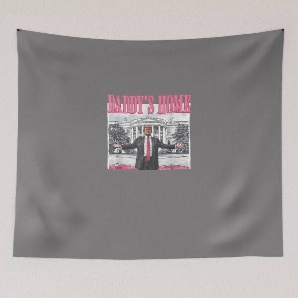Item preview, FUNNY-TRUMP-PINK-DADDYS-HOME-TRUMP-2024-T-SHIRT designed and sold by ThalasStormy.