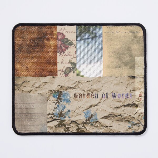Item preview, Garden of Words – Vintage Collage Aesthetic Art Print designed and sold by furyoart.