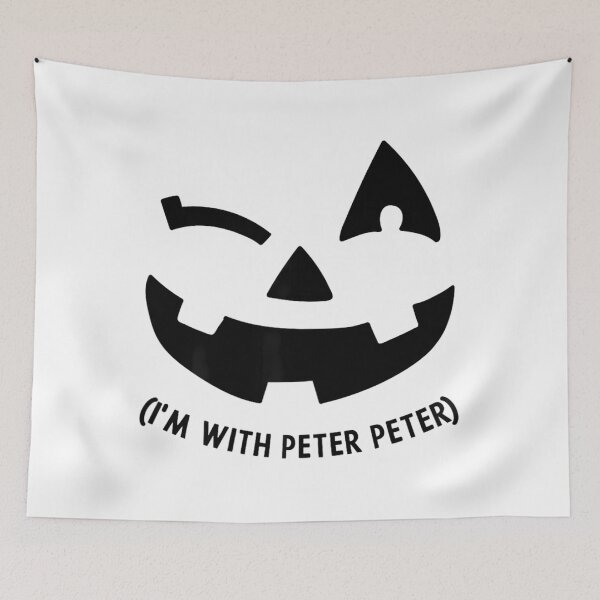 Item preview, Im With Peter Couple Halloween Adult 	 Her Eater Pumpkin 		 designed and sold by oraynekonysr.