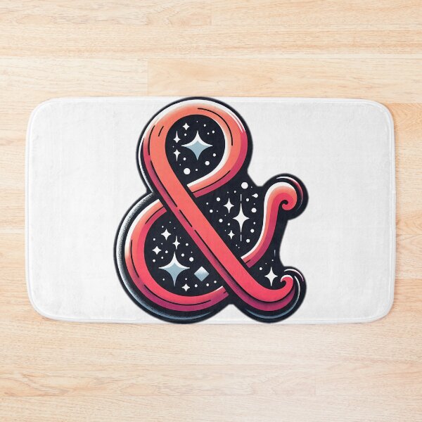 Item preview, ampersand designed and sold by NCNGDESIGN.