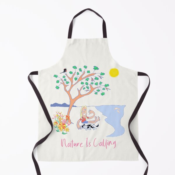 Item preview, Nature Is Calling (pink text) designed and sold by Heuly Horton.