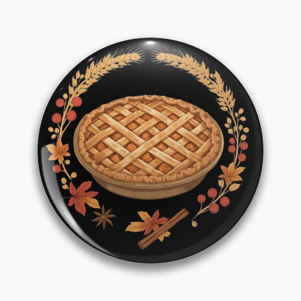 Item preview, Rustic Thanksgiving Pie Baking Apron - Cozy Autumn Harvest Design designed and sold by FestivityFinds.