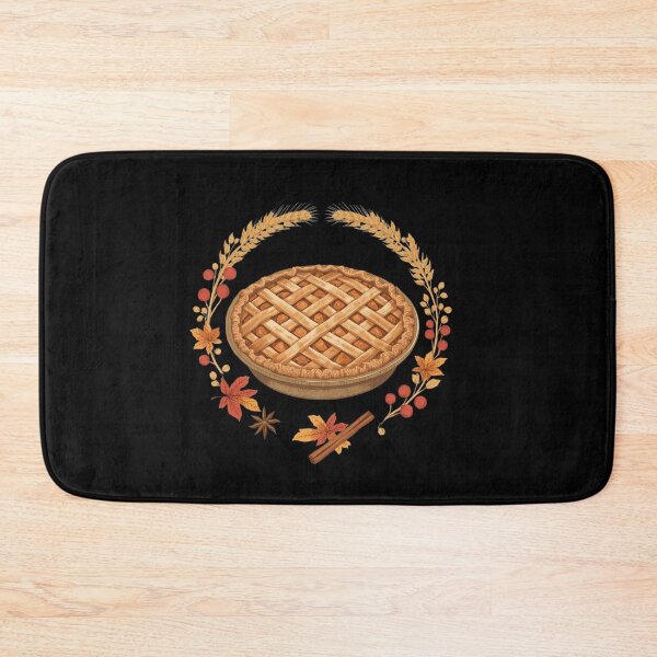 Item preview, Rustic Thanksgiving Pie Baking Apron - Cozy Autumn Harvest Design designed and sold by FestivityFinds.